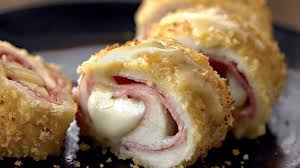 The chicken is juicy, and the bread crumb is delicious. Ouiplease Chicken Cordon Bleu Recipe Ouipleasebox Com