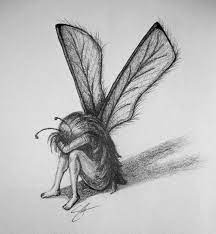 A few minutes later, john and sarah arrived at the apartment. Fairy Drawing By Sara Coolidge Wall Art
