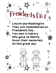 Presidentsdaypoem2byjudybonzer Jpeg 1 275 1 651 Pixels Kindergarten Worksheets Kindergarten Worksheets Printable Kindergarten Worksheets Free Printables