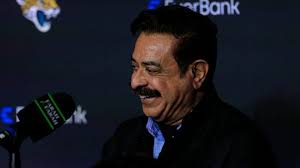 Jaguars' owner Shad Khan releases statement after hiring James Gladstone as  GM
