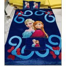 Karpet bulu empuk tebal 4,5cm uk150x100 /surpet lembut: Karpet Bulu Rasfur Karakter Frozen Shopee Indonesia
