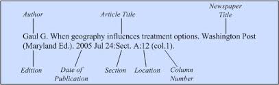 An example of a national news article would be an article on the canadian government passing a new bill. Newspaper Articles Citing Medicine Ncbi Bookshelf