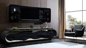 vizyon luks tv unitesi mobilya ev ipuclari luks