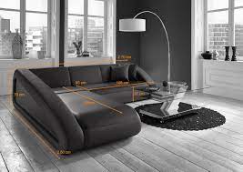 Da ein eigener test durch uns zu einseitig wäre. Couch Ecksofa Polsterecke 250 X 270 Cm Schwarz Weiss Ciao