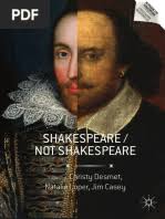Theatrical Convention and Audience Response in Early Modern Drama (J Lopez) 