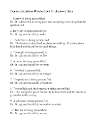 Personification Worksheet 8 Answers Personification Fraction Word Problems Reading Practice Worksheets