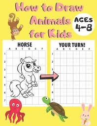 Arctic animals coloring pages for preschoolers. How To Draw Animals For Kids Ages 4 8 Robert Ash 9798557791816