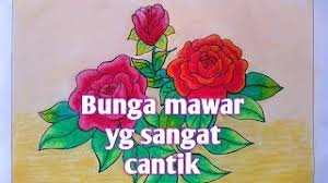 So, jika anda ingin menyampaikan perasaan hati anda dengan bunga mawar, pilihlah warna yang sesuai dengan bahasa bunga tersebut. Cara Menggambar Bunga Mawar Cara Menggambar Bunga Yang Mudah Dan Menarik Youtube