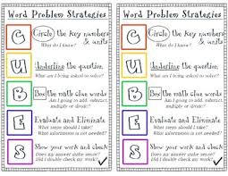 Word Problem Strategies