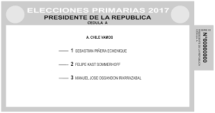 Qué se vota en las primarias presidenciales de este domingo. Primarias Presidenciales De Chile Vamos De 2017 Wikiwand
