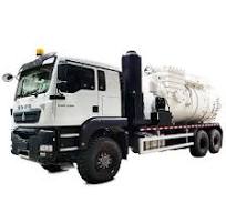 HOWO Endüstriyel Vakum Yükleyici 6X4 Modeli Supervac Vakum Kamyonları ile 12, 000 Litre
