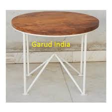 Round tables are easy to move around while square tables pair well with sectionals. Designer Round Coffee Table With Metal Base Size 60 X 60 X 40 Cm Id 11072989062