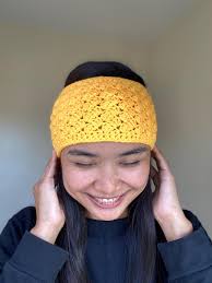 The Cambridge Crochet Ear Warmer Pattern PDF