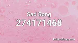 Each of these things allows the use of roblox song ids to play music and noises. Sad Song Roblox Id Music Code Youtube