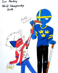Colorado prepares for game 1 this sunday. Czech Republic Vs Sweden Art Artwork Drawing Draw Fanart Tradionalart Icehockey Hockey Championship Countryhumans C Czech Republic Sweden Republic
