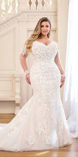 Tons of tailored mermaid collections come in a variety of sizes, styles & prices. Dreamy Plus Size Wedding Dresses With Sleeves Wedding Forward