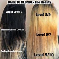 For example, a person can have light blonde hair, medium blonde, or dark blonde. The Reality Of Transitioning From Dark To Blonde Color Modern Salon