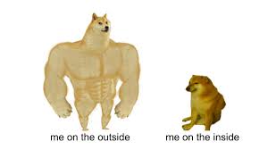 The best gifs are on giphy. Buff Dog And Crying Dog Meme Template