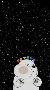 We Bare Bear Lukisan Disney Wallpaper Ponsel Wallpaper Disney