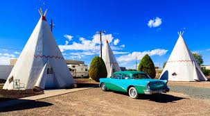 Lewis first became aware of the distinctive wigwam designs when he was passing through cave city in 1938. Petrified Forest National Park To The Wigwam Motel Route 66 In Arizona