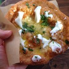 Image result for deep fried pizza