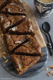 Brownies Au Chocolat Au Lait Amandes Caramelisees Creme De Coco Recette Brownie Chocolat Creme De Coco Chocolat Au Lait