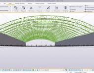 How to Create a Curved Truss | Tekla Structures 2017i