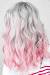 Silver Hair With Pink Underneath