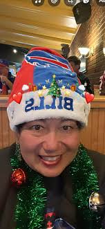 We are ready to scream and shout!! Happy Christmas and let's GO BILLS!!  🌲🦬🏈🎅🏻
