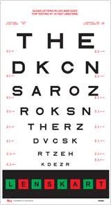 Eye Checkup Procedure Using Eye Chart