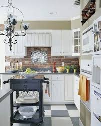 Exposed Brick Backsplash Exposed Brick Backsplash Brick Backsplash Home Kitchens Kitchen Renovation