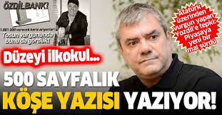 Yılmaz özdil, 1965 yılında i̇zmir`de doğmuştur. Ataturk Uzerinden Vurgun Yapan Sozcu Yazari Yilmaz Ozdil In Yeni Kitabina Tepki 500 Sayfalik Kose Yazisi Yaziyor Takvim