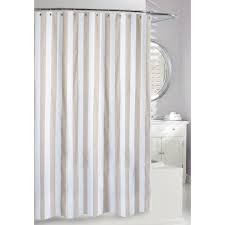Denim Or Tan You Ll Love The Lauren Stripe Shower Curtain At Joss Main With Great De Modern Shower Curtains Fabric Shower Curtains Striped Shower Curtains