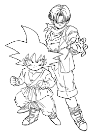 Dragon Ball Z Coloring Pages Dragones Dibujos En Cuadricula Goku Dibujo A Lapiz
