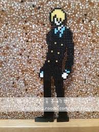 拼豆 香吉士 航海王 海賊王 多趣味人間涼子的世界 perler bead patterns bead sprite hama beads