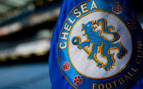 Our chelsea fc lion concept logo takes the lion illustration of the current club logo and combines it with the lettering cfc below it. Download Wallpapers Chelsea Fc Logo On The Flag Football Stadium Stamford Bridge London England Chelsea Logo Premier League For Desktop Free Pictures For Desktop Free