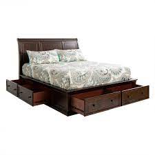 Cumberland Brown Mango Cal King Storage Bed Jerome S Furniture King Storage Bed Storage Bed Bed Furniture