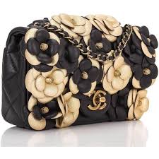Chanel Black And Gold Camellia Lambskin Mini Classic Flap Bag Classic Flap Bag Flap Bag Chanel Black