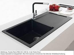 Franke Maris Mrg 611 100 Xl Onyx Schwarz Granit Spule Spulbecken Kuchen Spule Amazon De Baumarkt Decor Sink Home Decor