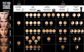 Article Dermablend Pick Your Shade Chart Hair Makeup