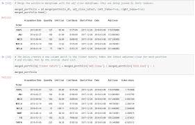 Python For Finance Stock Portfolio Analyses Towards Data