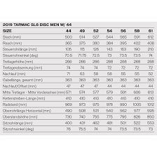 Specialized Tarmac Frame Size Chart Onlineframe Co