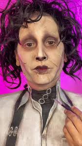 Turned myself into Edward Scissorhands 🎥⭐️🎞