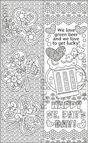 Set Of 8 St Patrick S Day Coloring Bookmarks Shamrock Etsy Coloring Bookmarks People Coloring Pages Coloring Pages