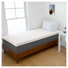 The right bed and mattress paring can ensure you can sleep without noise and movement all night long. Twin Xl 3 Memory Foam College Mattress Topper Beige Sleep Studio Target