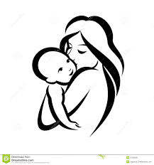 Mother And Baby Symbol Download From Over 55 Million High Quality Stock Photos Images Vectors Sign Up Baby Silhouette Mother And Baby Tattoo Baby Tattoos