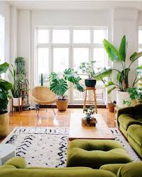 Decorate your jungle theme bedroom with tropical style furnishings, bamboo decor, accented with unique tribal themed artifacts, animal safari accents and or camouflage print accents on floors and beds. Urban Jungle Bloggers On Instagram Living Room Goals All The Way From New Zealand By Urban Living Room Green Sofa Living Room Living Room Designs