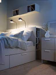 15 Tetes De Lit Pour Tous Les Styles Elle Decoration Headboard Storage Brimnes Headboard Bed Frame With Storage