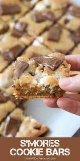 S Mores Cookie Bars Dessert Now Dinner Later Cookie Bar Recipes Dessert Bars Baking Sweets