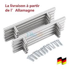 20 Pcs T Barre Poignee De Meuble Cuisine Inox Baton Tous Les Entraxes Achat Vente Poignee Bouton Meuble 20 Pcs T Barre Poignee De M Cdiscount